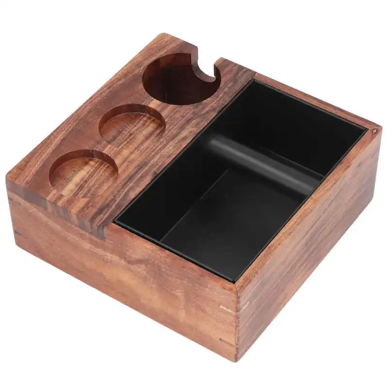 Coffee Filter Tamper Holder Integrated Wood Coffee Filter Tamper Stand for Kitchen
Coffee Filter Tamper Holder Integrated Wood Coffee Filter Tamper Stand for Kitchen