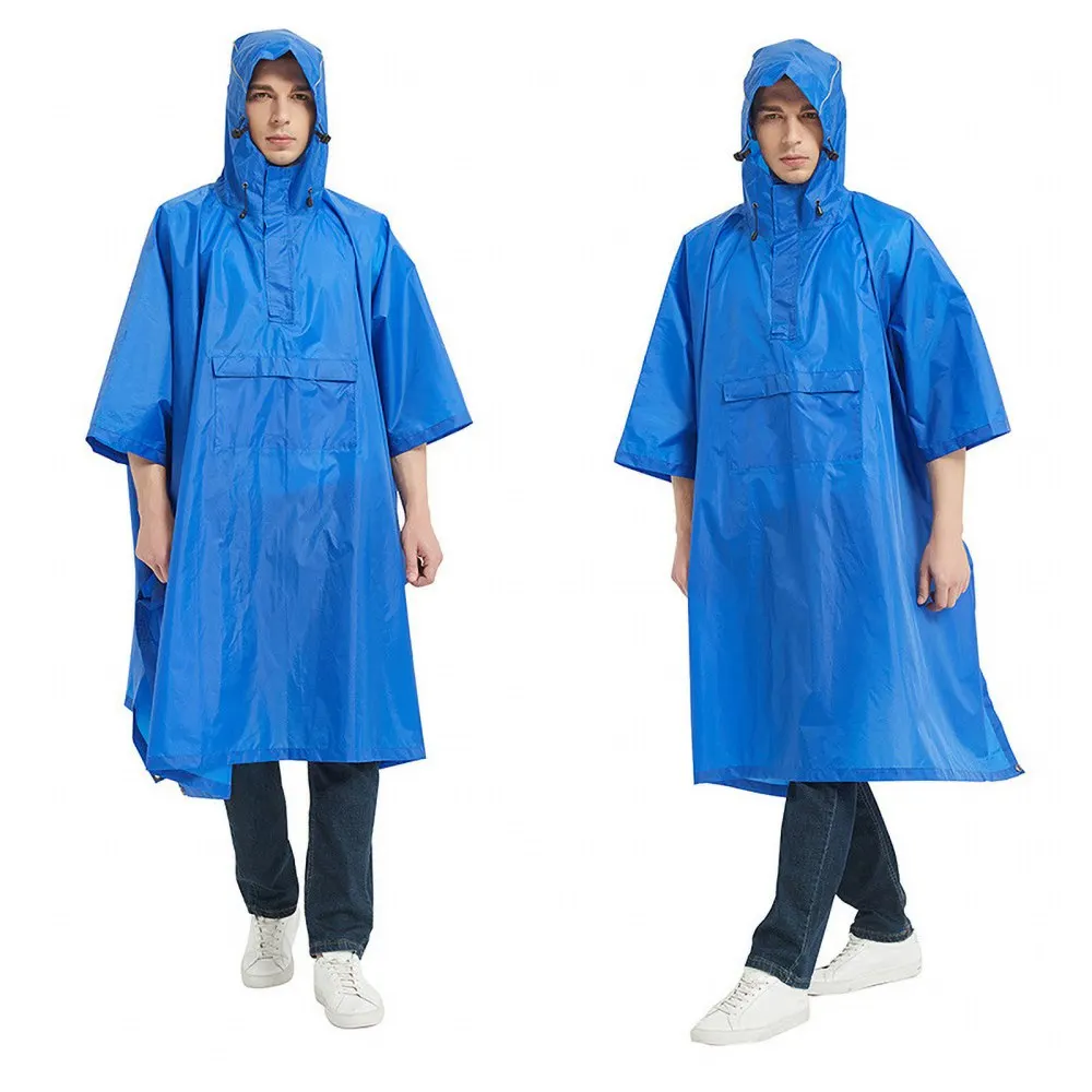 Outdoor Hiking Adult Waterproof Poncho Hooded Jacket Lightweight Compact Reusable Hooded Waterproof Raincoat Jacket
Outdoor Hiking Adult Waterproof Poncho Hooded Jacket Lightweight Compact Reusable Hooded Waterproof Raincoat Jacket