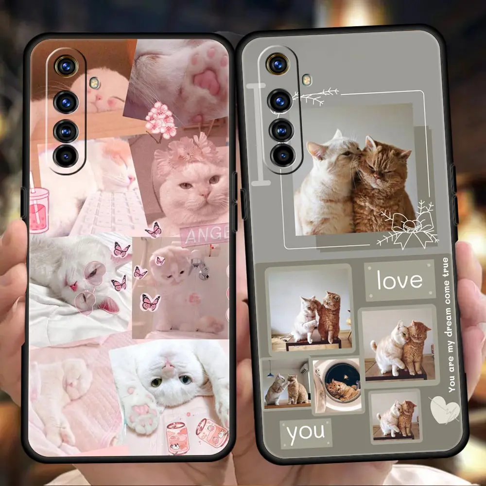 Cute Cat Case For Oppo A15 A52 A53 A54 Reno6 Z Reno7 SE Pro A9 2020 Back Cover For Realme 6 7 8 C21 C11 C3 5G Shell Fundas Coque
Cute Cat Case For Oppo A15 A52 A53 A54 Reno6 Z Reno7 SE Pro A9 2020 Back Cover For Realme 6 7 8 C21 C11 C3 5G Shell Fundas Coque