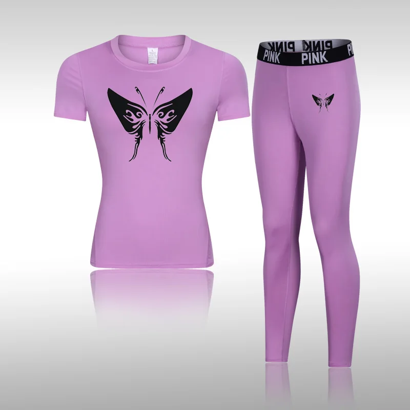 Women's Breathable Tee Sportswear Quick Dry Yoga Sets Jogging Clothes Gym Workout Fitness Training Sports T-Shirts+Pants Workout
Women's Breathable Tee Sportswear Quick Dry Yoga Sets Jogging Clothes Gym Workout Fitness Training Sports T-Shirts+Pants Workout