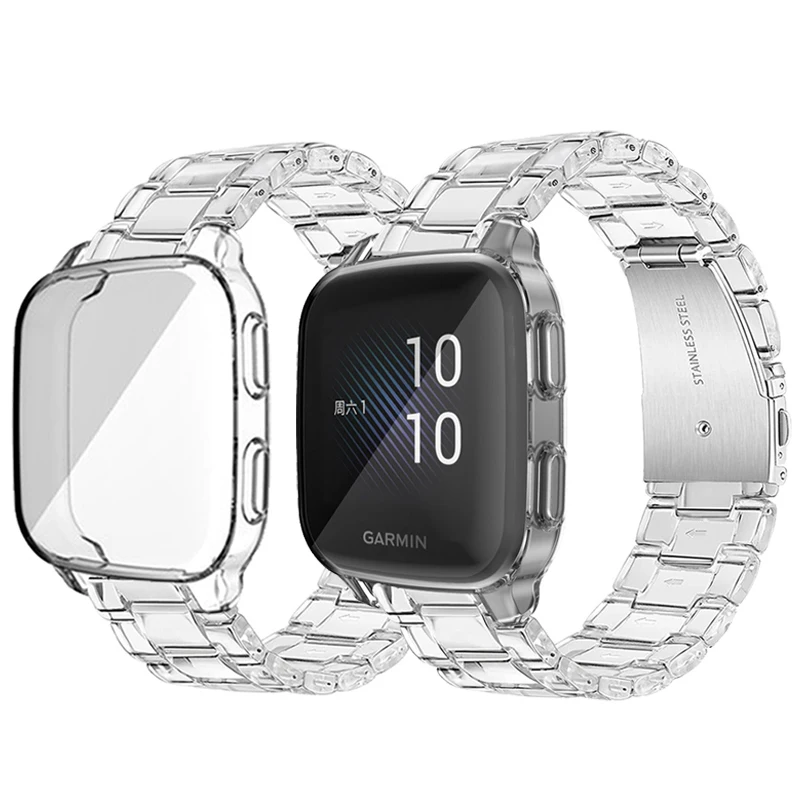 Strap Case Protector for Garmin Venu Sq 2 Music Smart Watch Clear Resin Bracelet for Garmin Venu Sq music Watch Band Frame Cover
Strap Case Protector for Garmin Venu Sq 2 Music Smart Watch Clear Resin Bracelet for Garmin Venu Sq music Watch Band Frame Cover