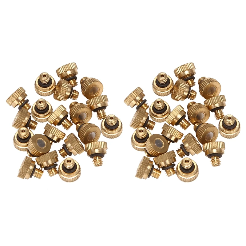 40Pcs Fog Mist Nozzle,Low Pressure Mist Cooling Nozzle,Misting Nozzles Orifice 0.1Mm
40Pcs Fog Mist Nozzle,Low Pressure Mist Cooling Nozzle,Misting Nozzles Orifice 0.1Mm