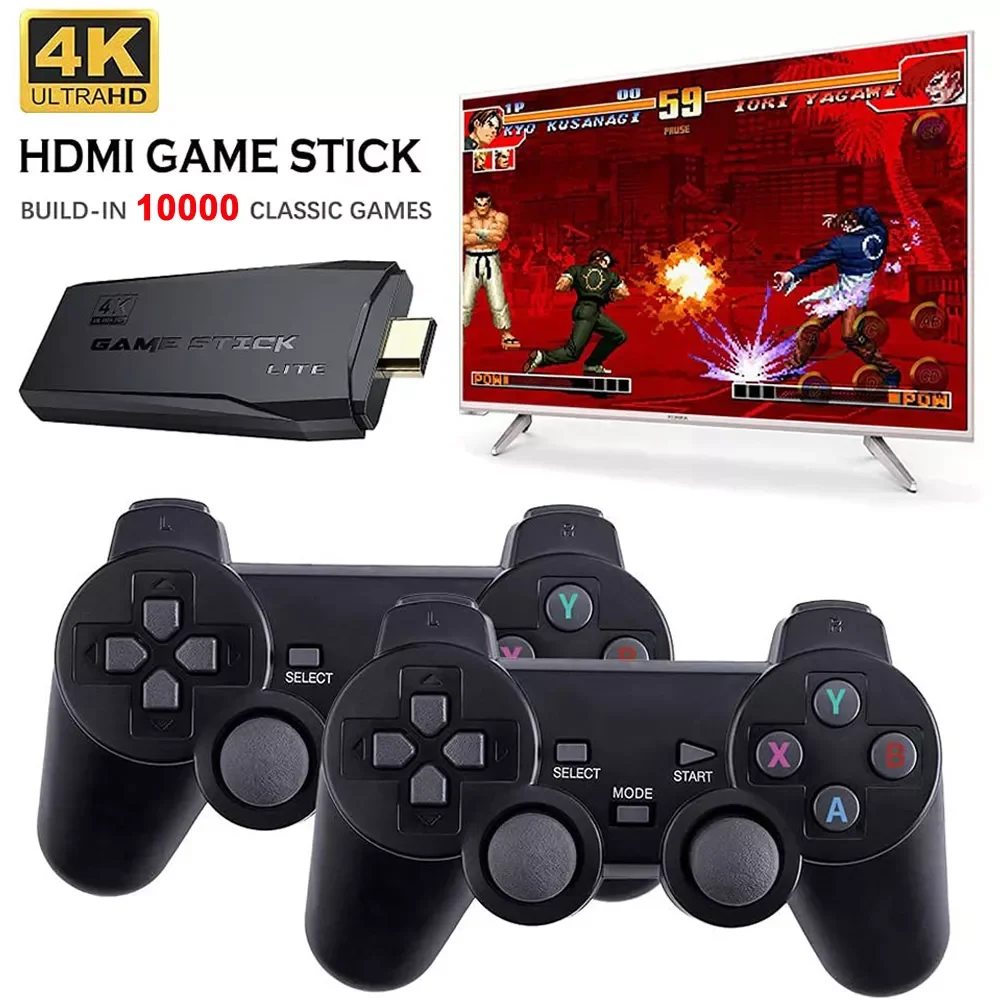 NEW2023 New M8 Video Game Console 2.4G Double Wireless Controller Game Stick 4K 10000 games 64GB Retro games For PS1/GBA Kid Xma
NEW2023 New M8 Video Game Console 2.4G Double Wireless Controller Game Stick 4K 10000 games 64GB Retro games For PS1/GBA Kid Xma