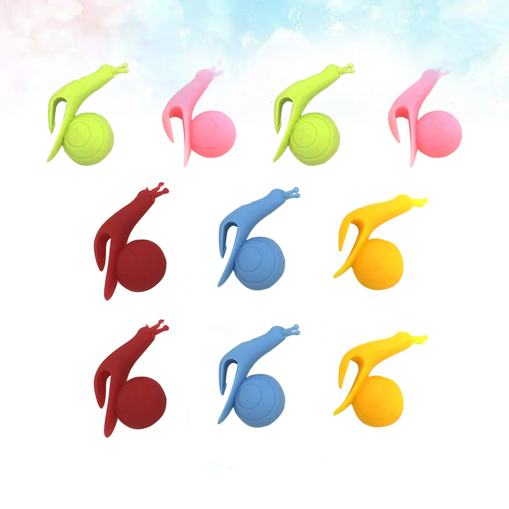 10 шт., силиконовые маркеры в виде головы улитки
10 шт., силиконовые маркеры в виде головы улитки