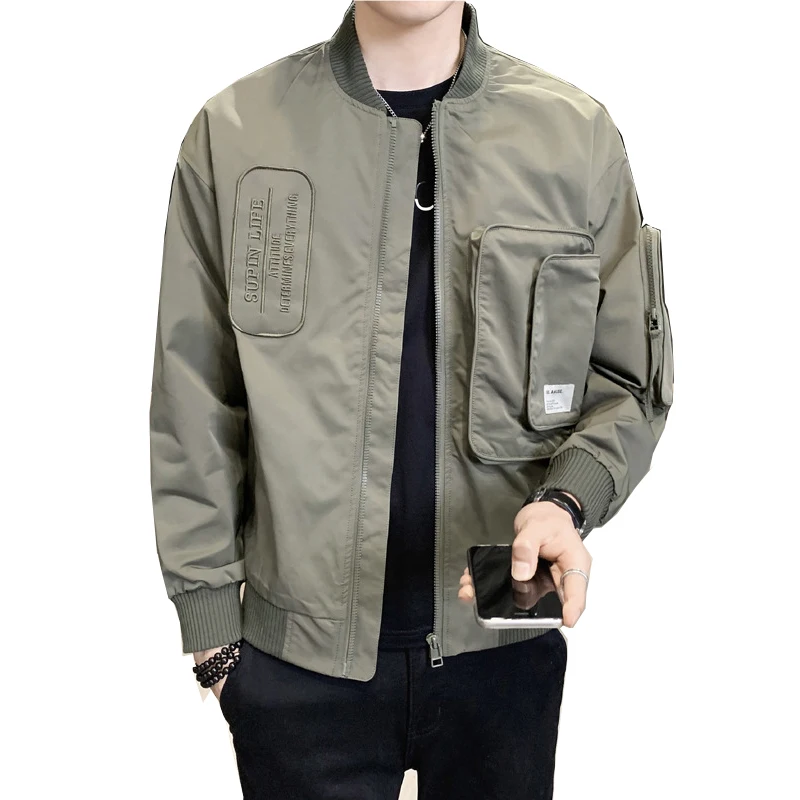 

military army Tactical Airsoft winter Classic Ma1 Bomber M65 jacket lining Men Flight Pilot Baseball Tooling jackets Male Coat