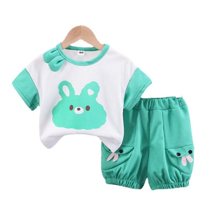New Summer Baby Clothes Suit Children Girls Casual T-Shirt Shorts 2Pcs/Set Infant Outfits Toddler Sports Costume Kids Tracksuits
New Summer Baby Clothes Suit Children Girls Casual T-Shirt Shorts 2Pcs/Set Infant Outfits Toddler Sports Costume Kids Tracksuits
