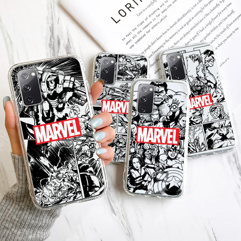 Marvel Superhero Logo For Samsung A53 A52 A54 A13 A12 A32 A71 A33 A73 A72 A51 A23 A03 5G Transparent Phone Case Cover
Marvel Superhero Logo For Samsung A53 A52 A54 A13 A12 A32 A71 A33 A73 A72 A51 A23 A03 5G Transparent Phone Case Cover