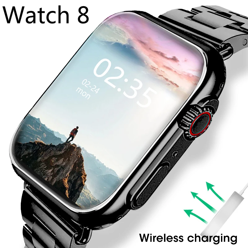Watch Ultra Series 8 Smart Watch Bluetooth Call NFC Wireless Charge IP68 Waterproof SmartWatch 2 Inch HD Screen for Apple Watch
Watch Ultra Series 8 Smart Watch Bluetooth Call NFC Wireless Charge IP68 Waterproof SmartWatch 2 Inch HD Screen for Apple Watch