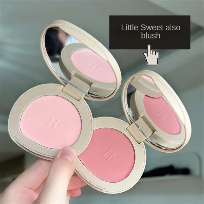 

7 Colors Single Blush Palette Face Cream Concealer Foundation Powder Waterproof Lasting Face Rouge Powder Natural Peach Blusher