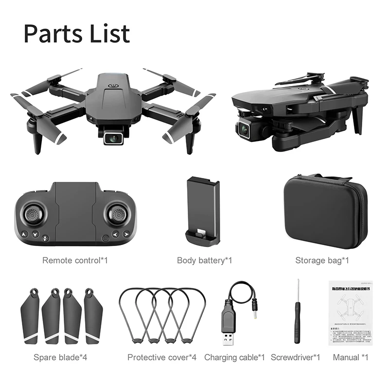 Мини-Дрон 4K HD Двойная камера широкий угол WiFi FPV дроны Квадрокоптер высота держать Дрон Вертолет игрушка
Мини-Дрон 4K HD Двойная камера широкий угол WiFi FPV дроны Квадрокоптер высота держать Дрон Вертолет игрушка