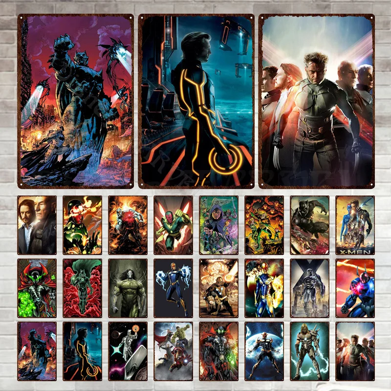 Marvel Classic Movie Hulk Avengers Metal Sign Metal Poster Tin Sign Plaque Metal Vintage Wall Decor for Bar Club Men's Cave
Marvel Classic Movie Hulk Avengers Metal Sign Metal Poster Tin Sign Plaque Metal Vintage Wall Decor for Bar Club Men's Cave