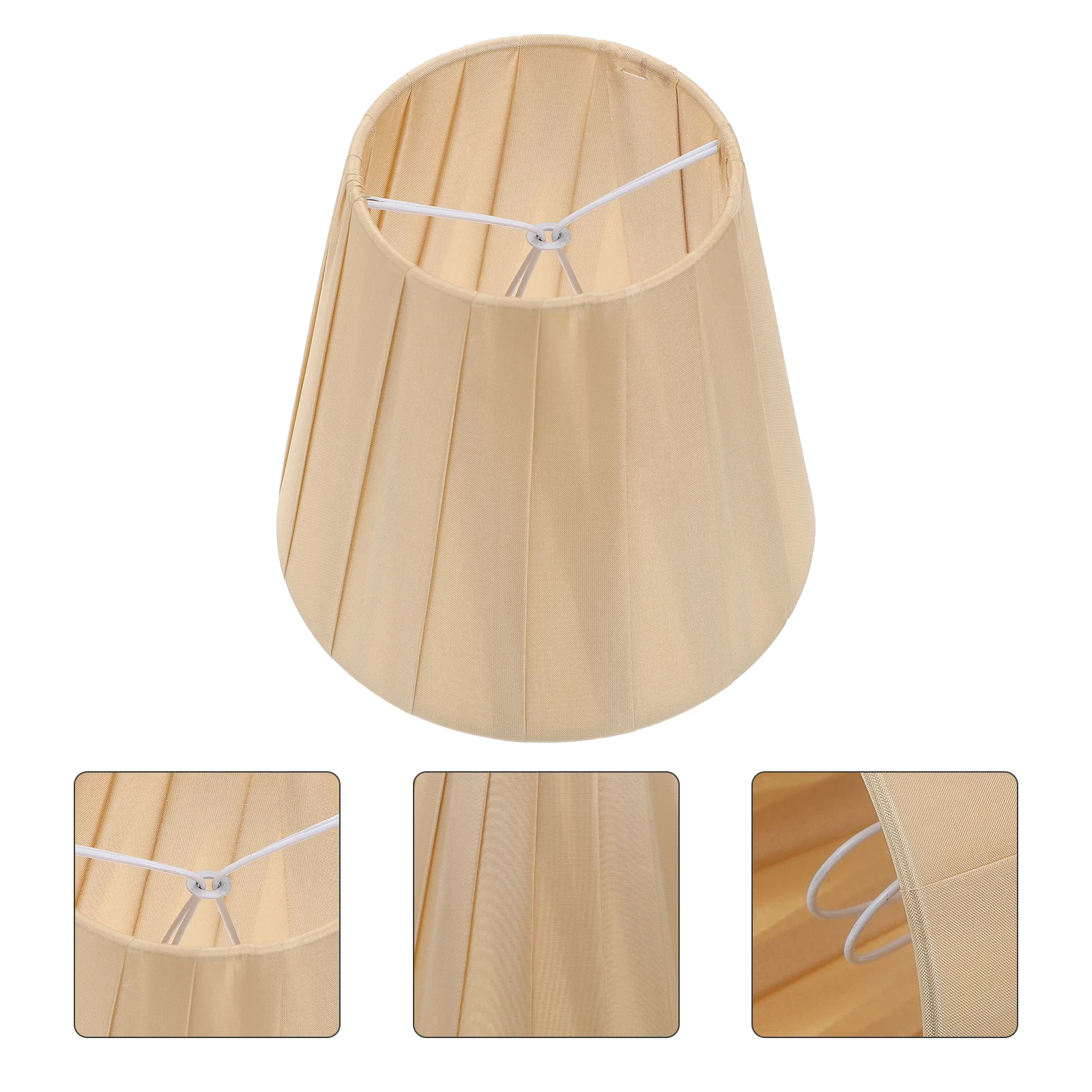 Chandelier Lampshade Clip- On Drum Lamp Shades Table Lamp Shade Cloth Cover For Table Floor Wall Lamp Champagne
Chandelier Lampshade Clip- On Drum Lamp Shades Table Lamp Shade Cloth Cover For Table Floor Wall Lamp Champagne
