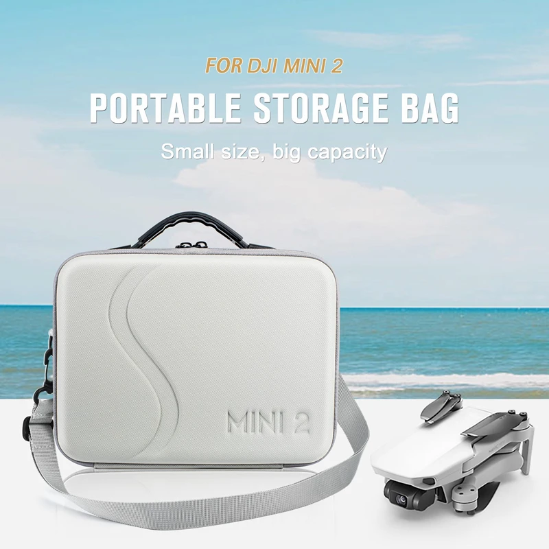 For DJI Mini 2 Convenience Shoulder Bag Handy Drop-resistant Waterproof All-in-One for Mini 2 Portable Case Accessories
For DJI Mini 2 Convenience Shoulder Bag Handy Drop-resistant Waterproof All-in-One for Mini 2 Portable Case Accessories