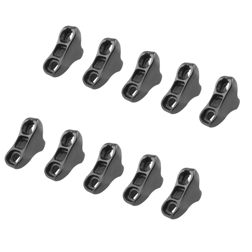 Outdoor 10Pcs Black Plastic Camping Tent Guyline Runners Cord Rope Tensioners S/L for Car Field Tents Sleeping Bags Backpacks
Outdoor 10Pcs Black Plastic Camping Tent Guyline Runners Cord Rope Tensioners S/L for Car Field Tents Sleeping Bags Backpacks