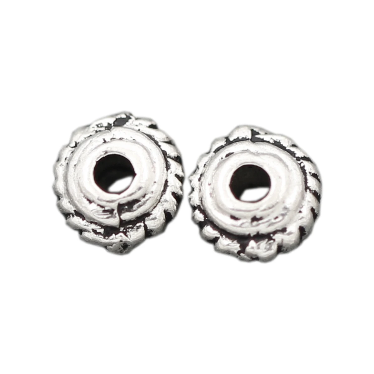Screw Thread Orchid Rondelle Beads 4.8x4.8mm 200PCS Zinc Alloy Spacers Jewelry Findings L640
Screw Thread Orchid Rondelle Beads 4.8x4.8mm 200PCS Zinc Alloy Spacers Jewelry Findings L640