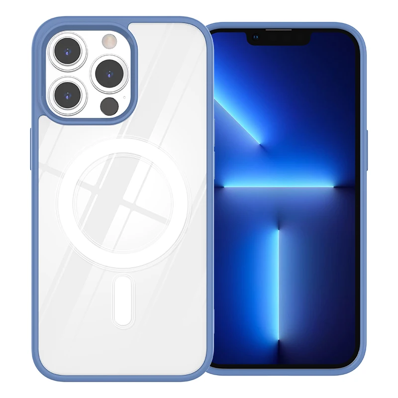 Роскошный чехол для телефона iPhone 13 12 11 X Xs Max Magsafe магнитная Беспроводная зарядка