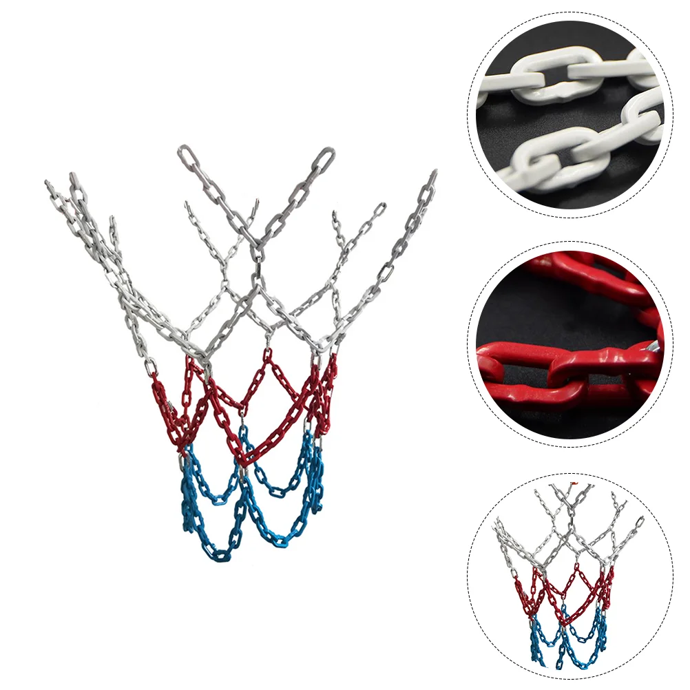1pc Durable Practical Safe Fine Chain Nets Basketball Net for Men Teenagers
1pc Durable Practical Safe Fine Chain Nets Basketball Net for Men Teenagers