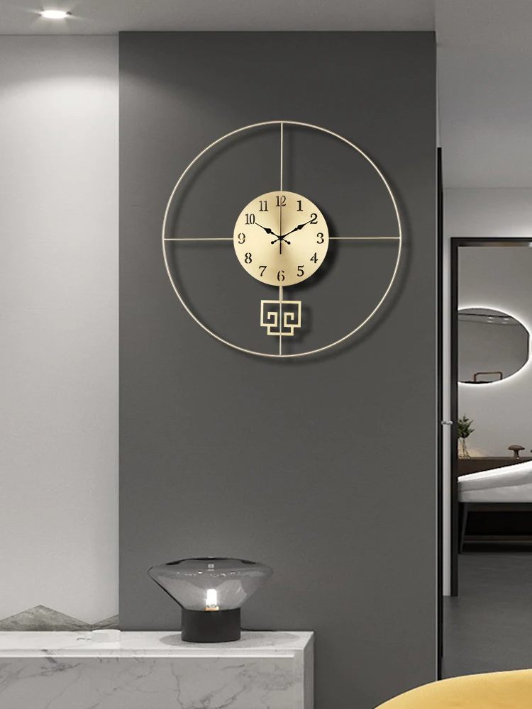 Silent Large Wall Clock Quartz Battery Copper Precise Minimalist Wall Clock Golden Round Relogio Parede House Decoration OC50GZ
Silent Large Wall Clock Quartz Battery Copper Precise Minimalist Wall Clock Golden Round Relogio Parede House Decoration OC50GZ