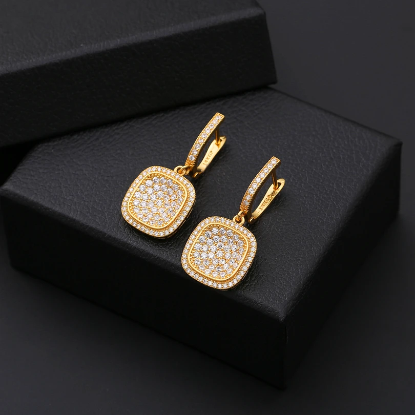 ESSFF luxury party gold piercing earrings for women rhinestone zircon hoops wedding Modern long dangle earings trend jewelry new
ESSFF luxury party gold piercing earrings for women rhinestone zircon hoops wedding Modern long dangle earings trend jewelry new