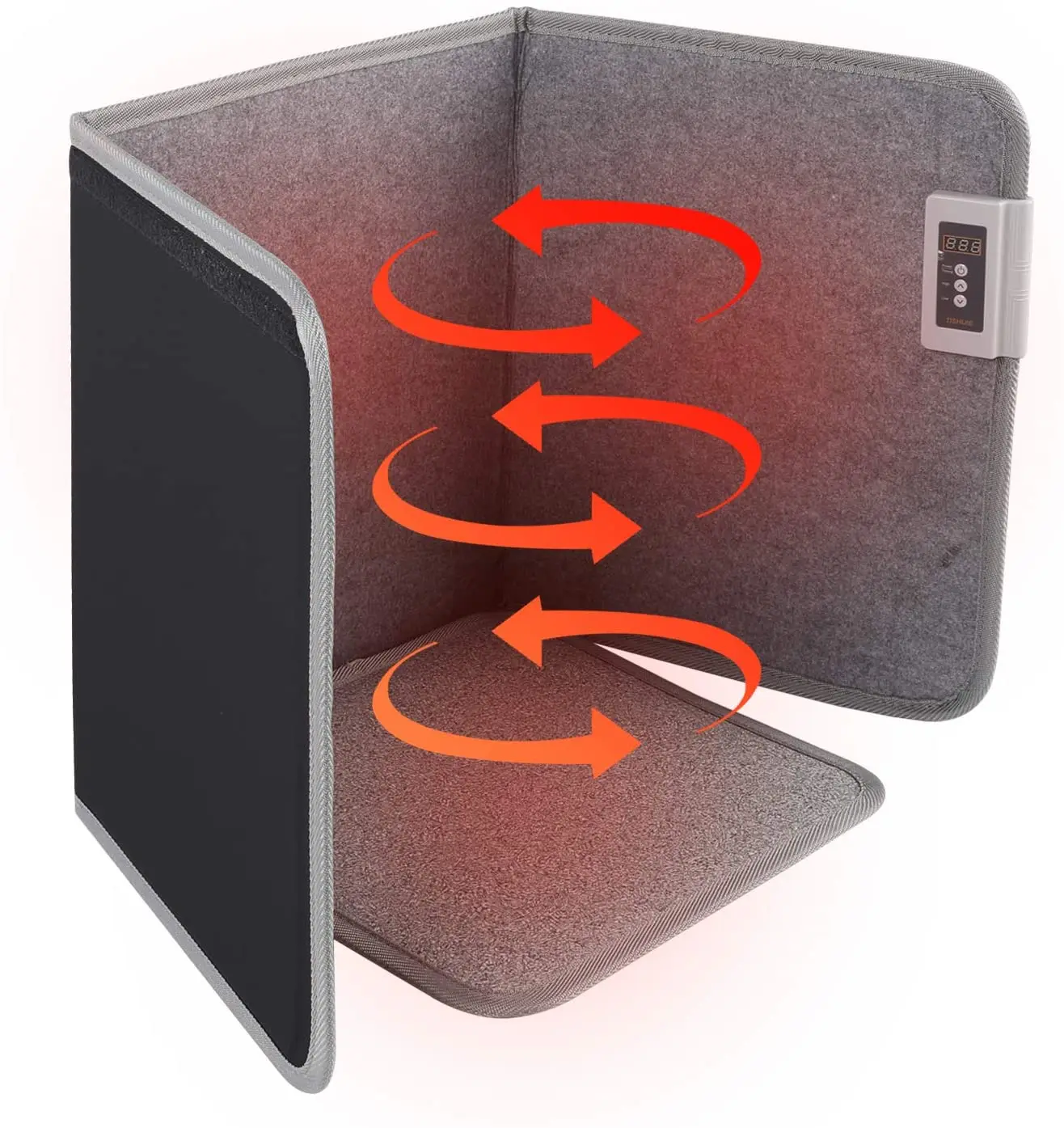 Folding Space Heaters Foot Warmer with Tip-Over 45°Angle Auto-Off and Overheat Protection - for Home, Office Desk, Bedroom Etc.
Folding Space Heaters Foot Warmer with Tip-Over 45°Angle Auto-Off and Overheat Protection - for Home, Office Desk, Bedroom Etc.
