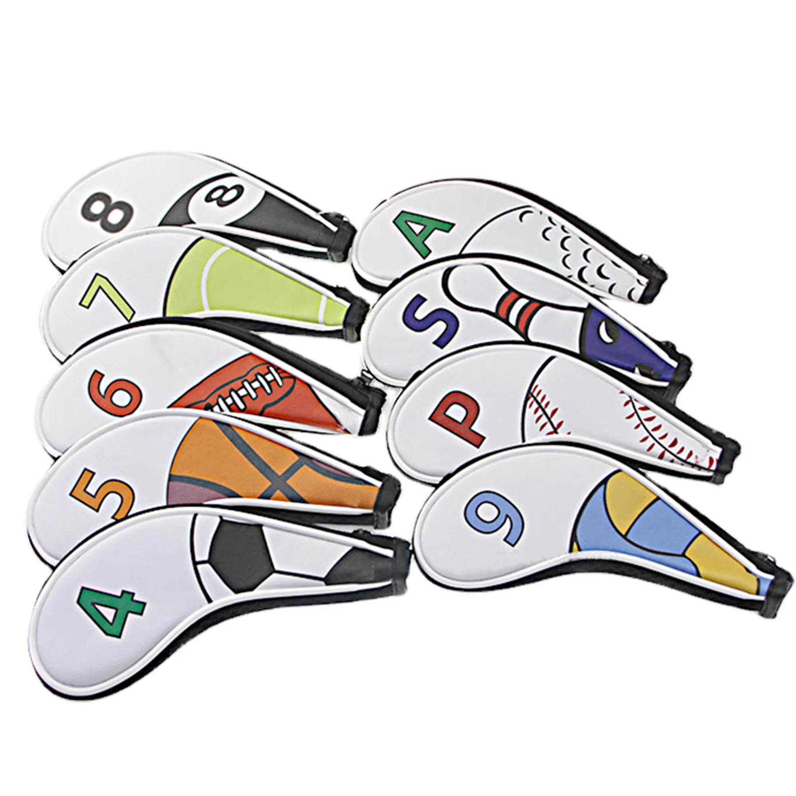 9 шт./компл. чехол на голову для гольф-клуба, чехол из искусственной кожи для гольфа, железная защитная накладка на голову для гольфа, защитны... 
9 шт./компл. чехол на голову для гольф-клуба, чехол из искусственной кожи для гольфа, железная защитная накладка на голову для гольфа, защитны...