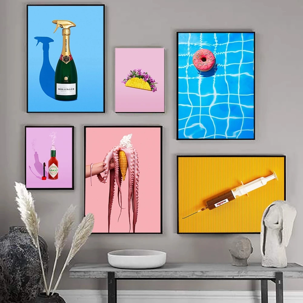 Minimalist Swimming Pool Octopus Ice Cream Food Flower Canvas Painting Poster Abstract Wall Pictures for Living Room Home Decor
Minimalist Swimming Pool Octopus Ice Cream Food Flower Canvas Painting Poster Abstract Wall Pictures for Living Room Home Decor
