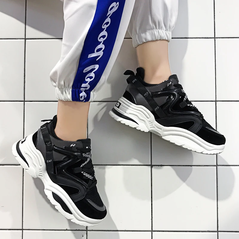 Harajuku Thick Shoes Stylish Couple Mens Casual Shoes Leather Platform shoes Tenis Basket Walking shoes S8680-S8691 Morliron
Harajuku Thick Shoes Stylish Couple Mens Casual Shoes Leather Platform shoes Tenis Basket Walking shoes S8680-S8691 Morliron