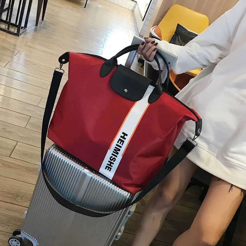 New Nylon Women Shoulder Bags Travel Suitcase Large Women Handbags Luggage Bags Men Sport Fitness Bag Luggage Bag
New Nylon Women Shoulder Bags Travel Suitcase Large Women Handbags Luggage Bags Men Sport Fitness Bag Luggage Bag