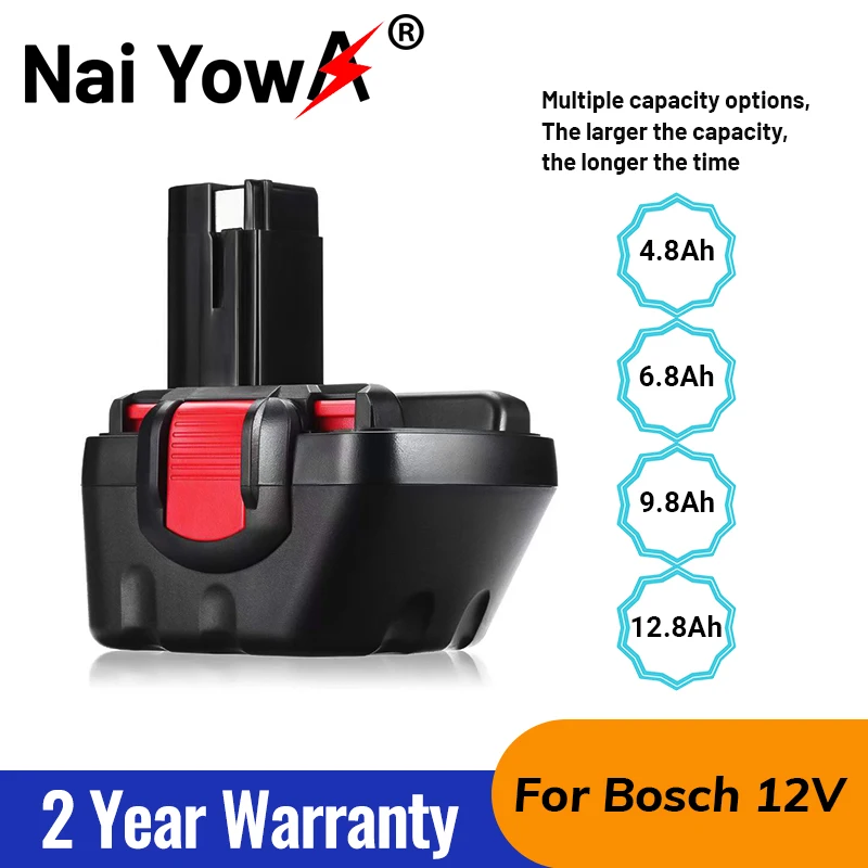 Original For Bosch 12V12.8Ah PSR 1200 Rechargeable Battery GSR 12V AHS GSB GSR 12 VE-2 BAT043 BAT045 BAT046 BAT049 BAT120 BAT139
Original For Bosch 12V12.8Ah PSR 1200 Rechargeable Battery GSR 12V AHS GSB GSR 12 VE-2 BAT043 BAT045 BAT046 BAT049 BAT120 BAT139