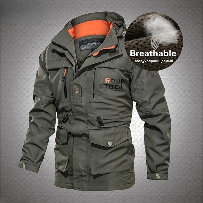 Big Size 6XL Military Bomber Jacket Men Autumn Quick Dry Multi-pocket Tactical Jackets Windbreaker Mens Waterproof Outdoor Coats
Big Size 6XL Military Bomber Jacket Men Autumn Quick Dry Multi-pocket Tactical Jackets Windbreaker Mens Waterproof Outdoor Coats