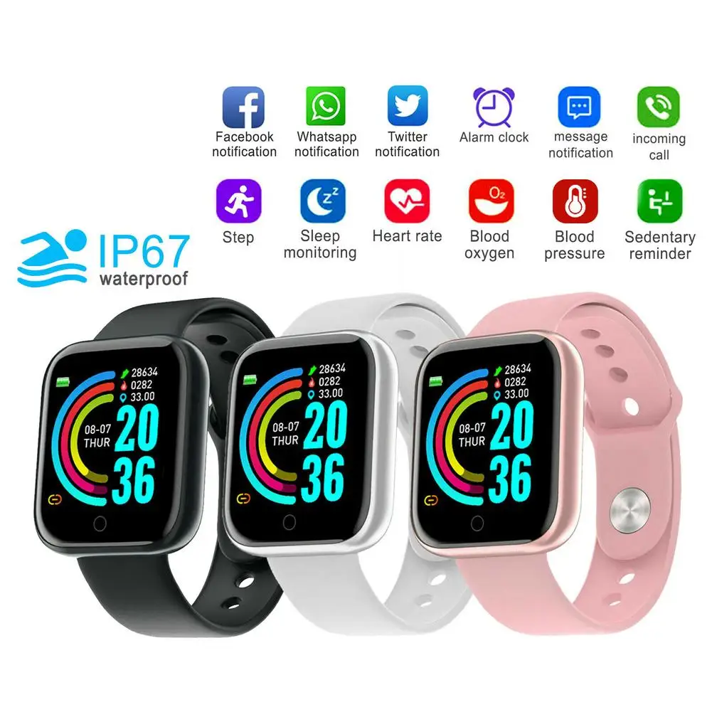 Smart Watch Bluetooth-compatible Heart Rate Blood Pressure Ip67 Waterproof Smart Bracelet For Ios Android dropshipping
Smart Watch Bluetooth-compatible Heart Rate Blood Pressure Ip67 Waterproof Smart Bracelet For Ios Android dropshipping