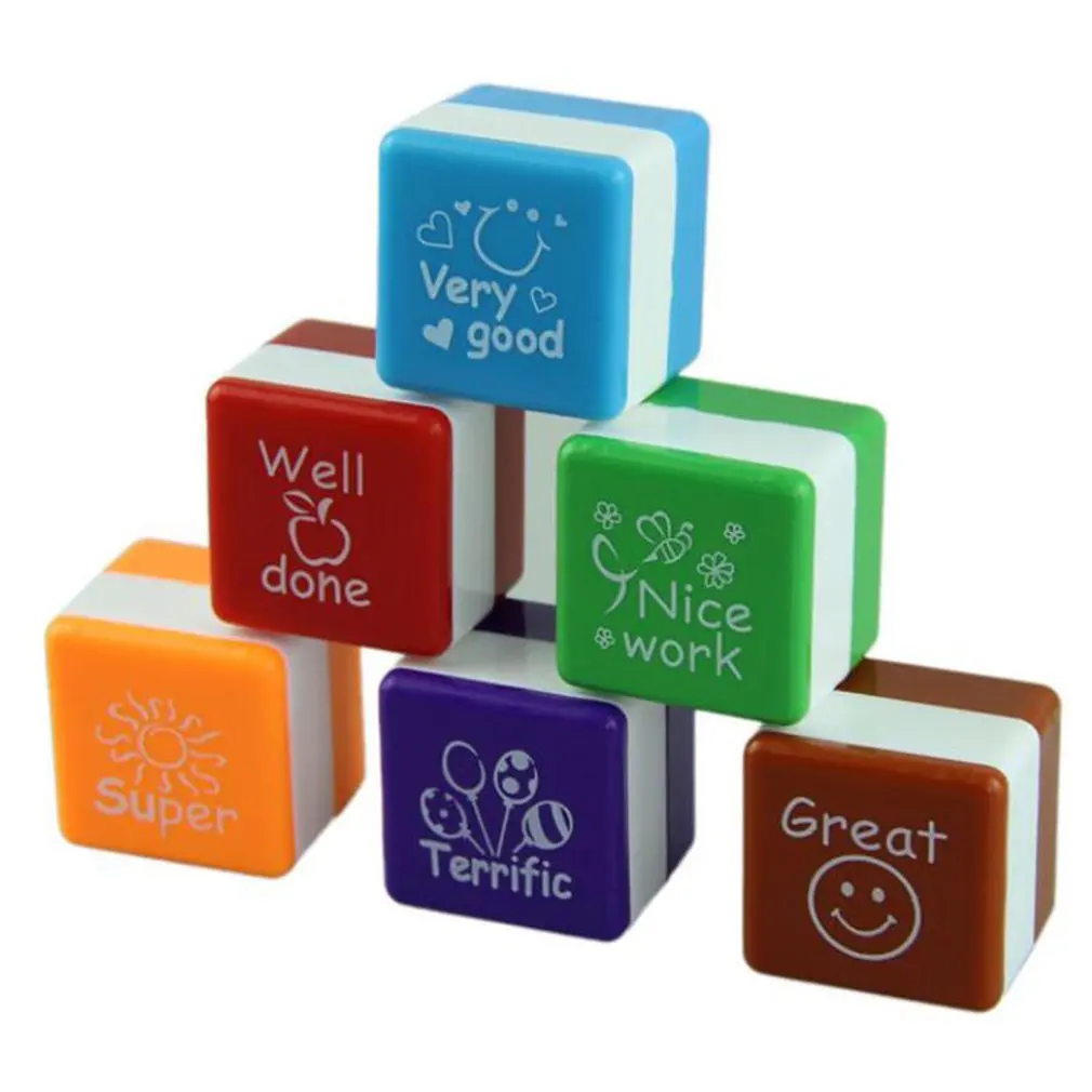 6 Styles/SET Kawaii Cute Teachers Stampers Inking Praise Reward Stamps Motivation Sticker School Supplies Dropshipping
6 Styles/SET Kawaii Cute Teachers Stampers Inking Praise Reward Stamps Motivation Sticker School Supplies Dropshipping