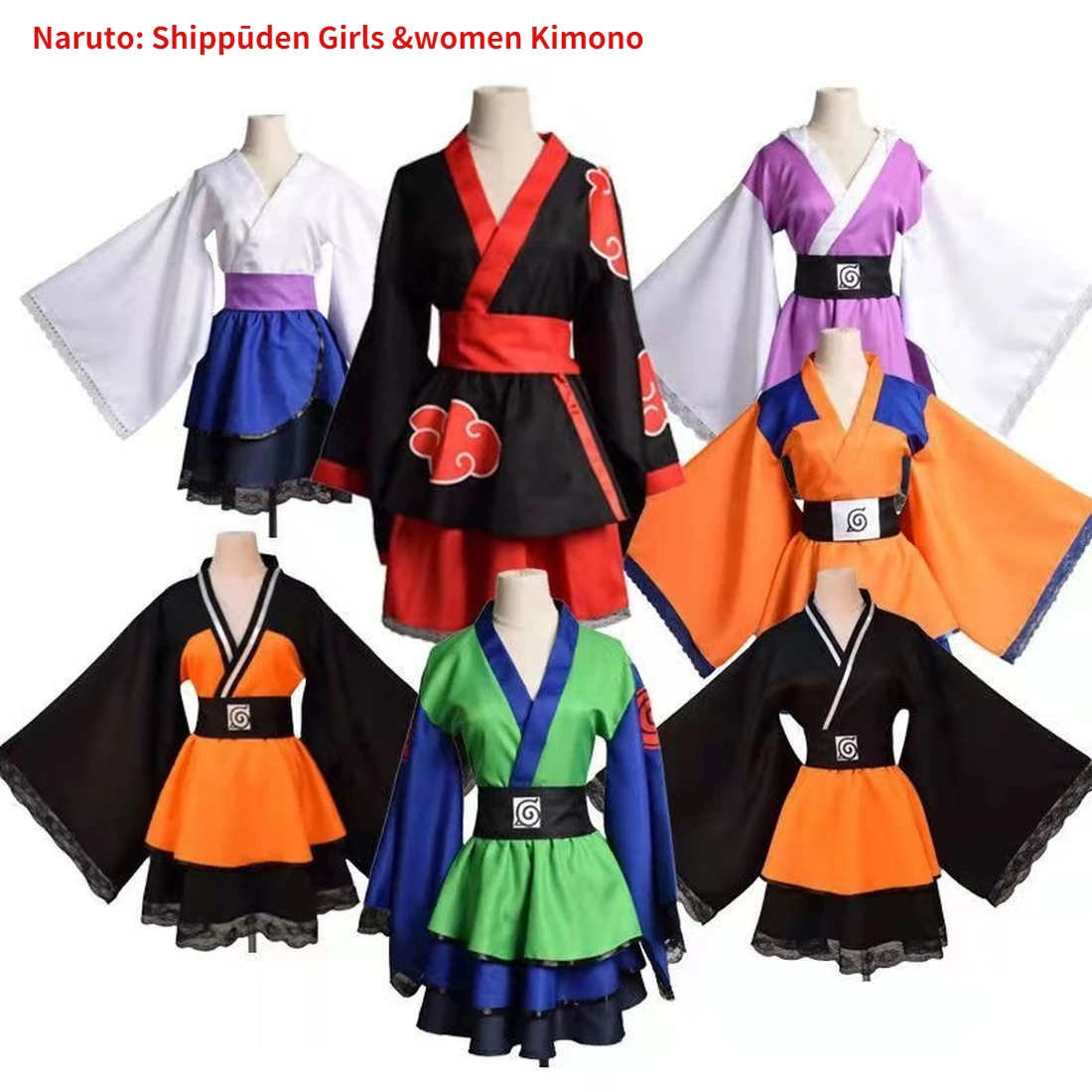 Adult Japanese Kimono Cosplay Kids Akatsuki Cloud Print Uchiha Sasuke hyuga hinata Lolita Costume Dress Women Girls Halloween
Adult Japanese Kimono Cosplay Kids Akatsuki Cloud Print Uchiha Sasuke hyuga hinata Lolita Costume Dress Women Girls Halloween
