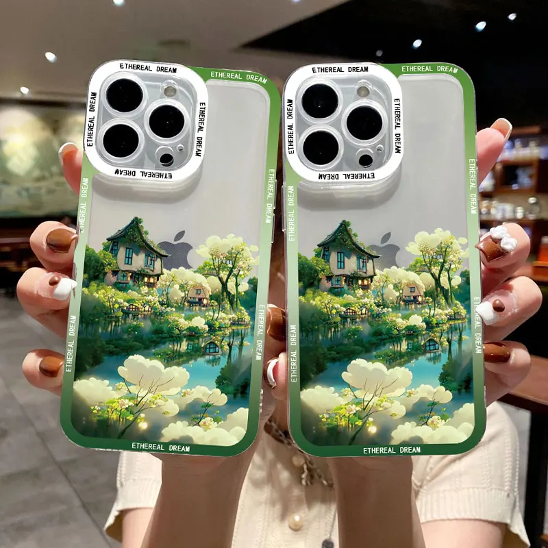 Beautiful Scenery Clear Phone Case For Iphone 12 11 13 14 Pro Max 8 7 Plus SE 2020 XS X XR Fantasy Scenery Map Transparent Cover
Beautiful Scenery Clear Phone Case For Iphone 12 11 13 14 Pro Max 8 7 Plus SE 2020 XS X XR Fantasy Scenery Map Transparent Cover
