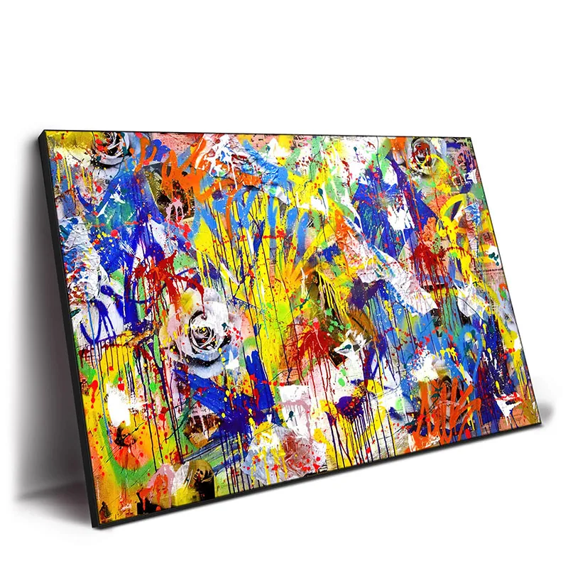Abstract Flower Oil Painting Modern Graffiti Art Wall Decorative Pictures HD Print on Canvas for Home Living Room Wall Decor
Abstract Flower Oil Painting Modern Graffiti Art Wall Decorative Pictures HD Print on Canvas for Home Living Room Wall Decor