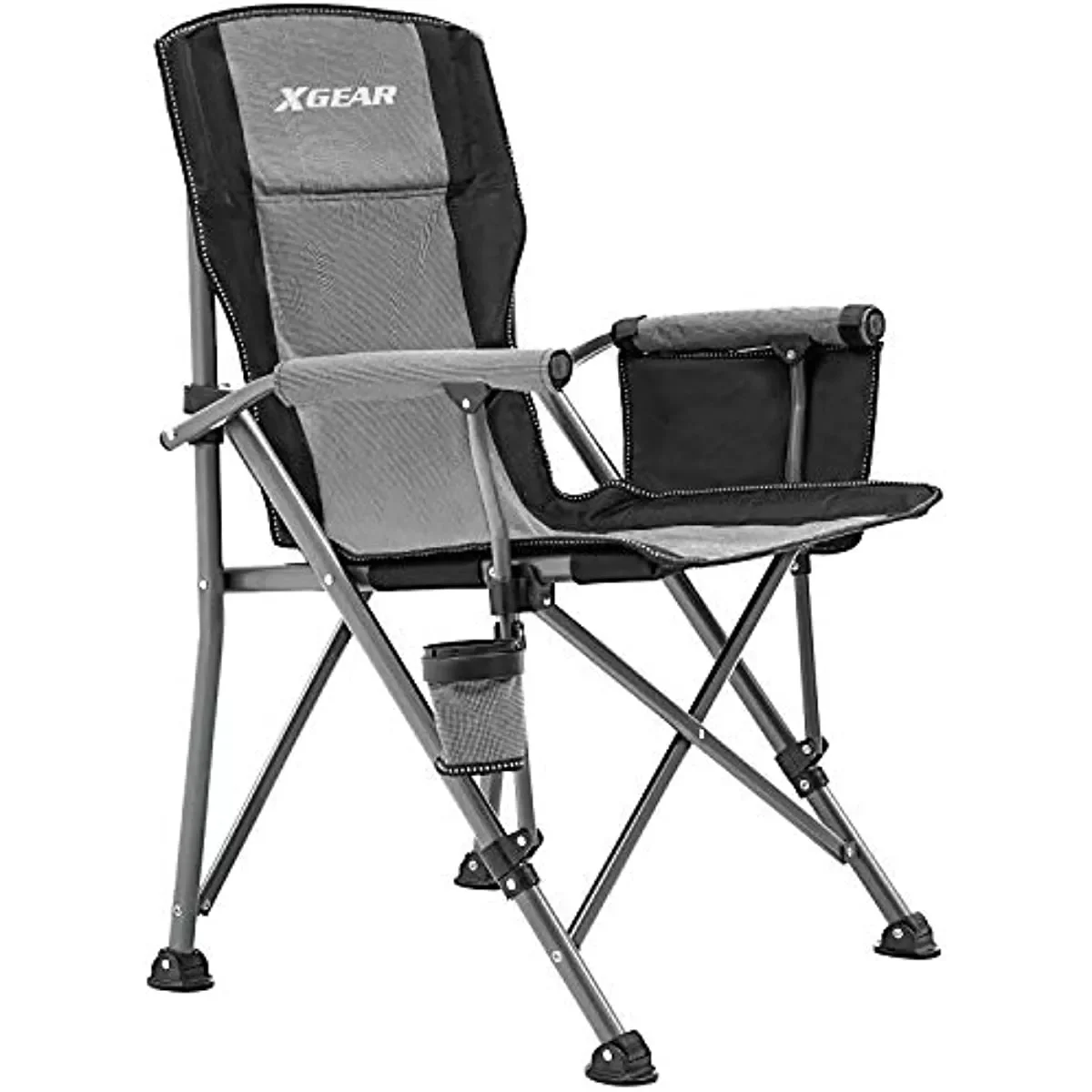 2023NEW XGEAR Camping Chair with Padded Hard Armrest, Sturdy Folding Camp Chair with Cup Holder, Storage Pockets Carry Bag Inclu
2023NEW XGEAR Camping Chair with Padded Hard Armrest, Sturdy Folding Camp Chair with Cup Holder, Storage Pockets Carry Bag Inclu