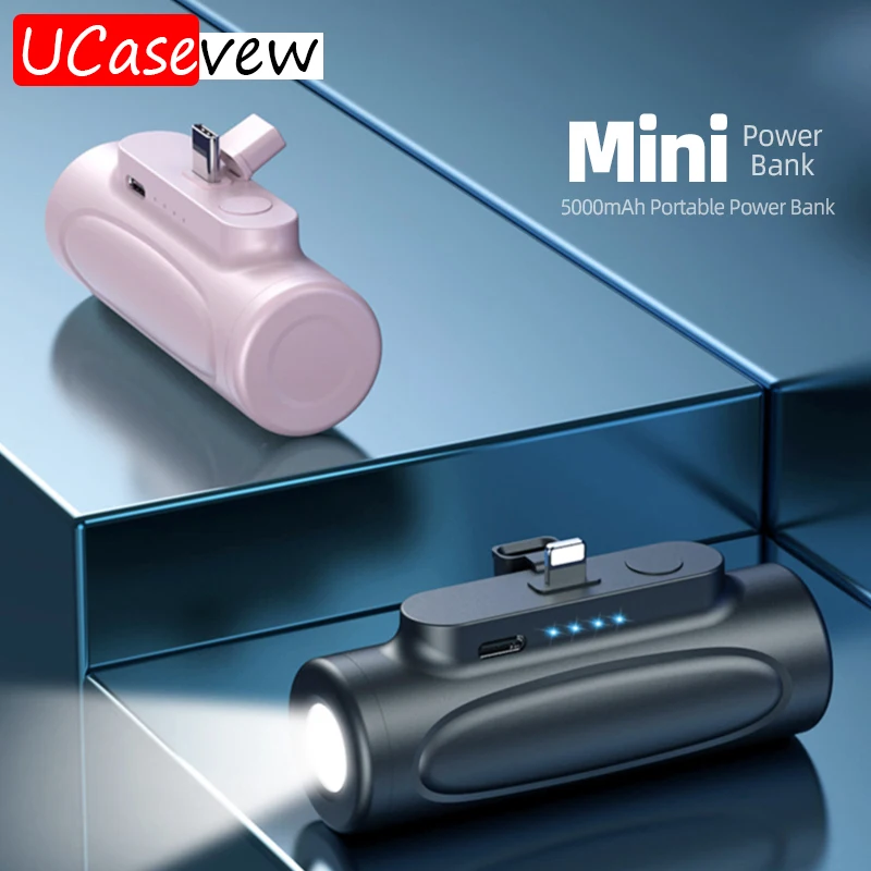 5000mAh Mini Power Bank For iPhone12 13 iPad Airpods Apple Devices Lightning Interface Fast Charging Portable Wireless Powerbank
5000mAh Mini Power Bank For iPhone12 13 iPad Airpods Apple Devices Lightning Interface Fast Charging Portable Wireless Powerbank