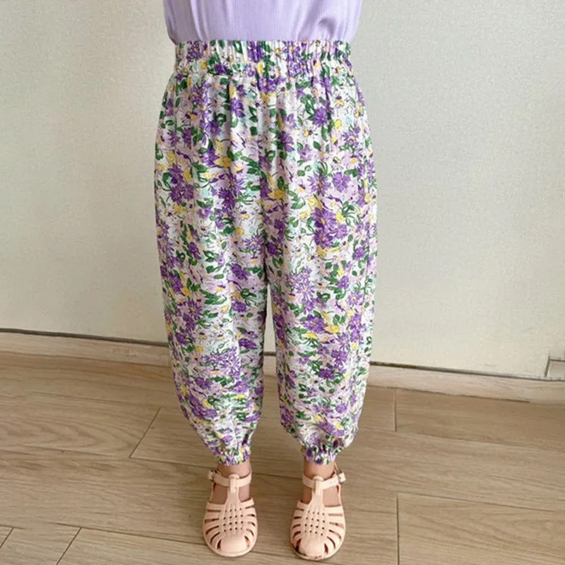 Kids Girl Flower Straight Pants Girls Summer Autumn Anti-mosquito Pants Toddler Casual Wide Leg Baggy Pants Childrens Trousers
Kids Girl Flower Straight Pants Girls Summer Autumn Anti-mosquito Pants Toddler Casual Wide Leg Baggy Pants Childrens Trousers