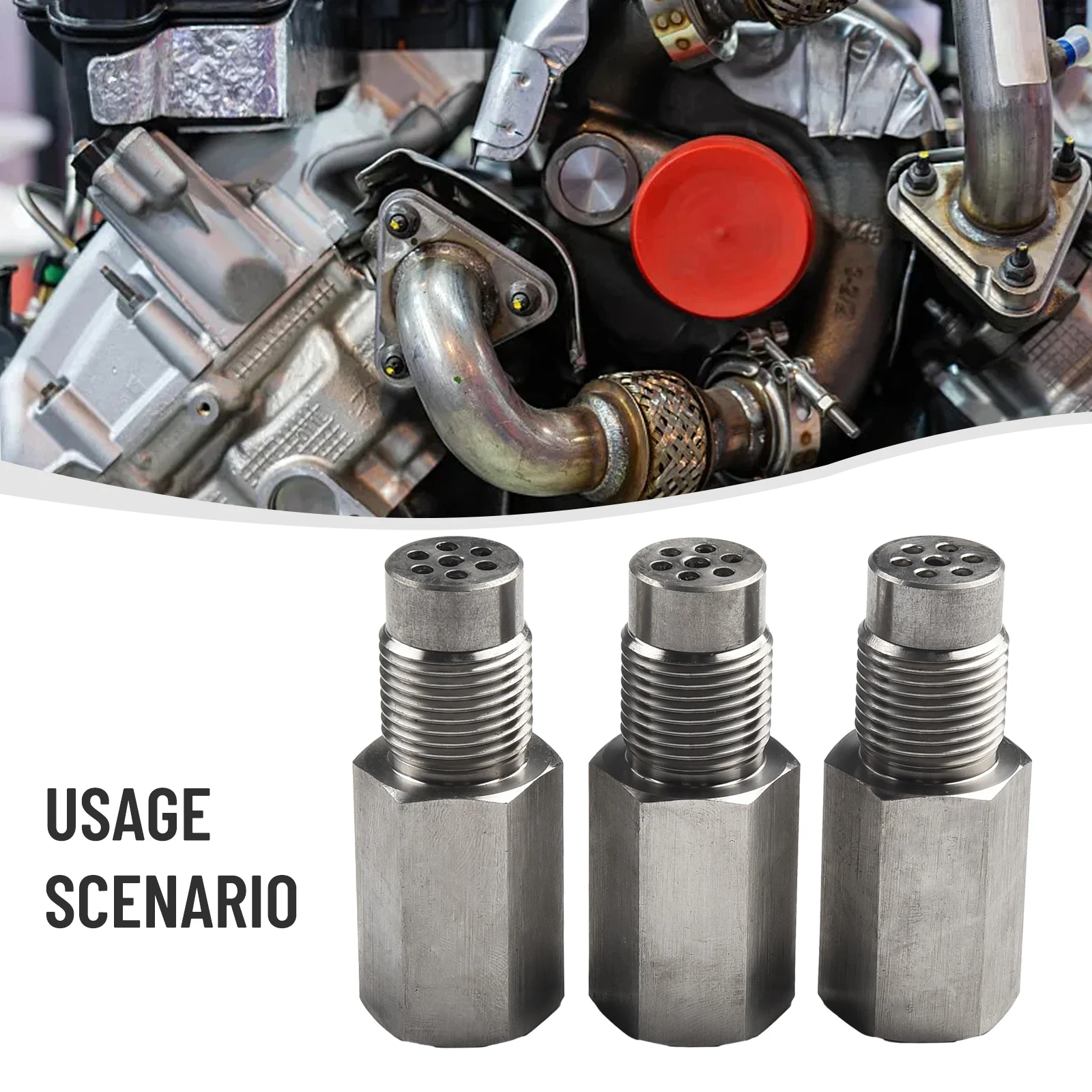 3pcs O2 Sensor CEL Eliminator Adapter Spacer Catalytic Converters To Avoid Checking Engine Light 304 Stainless Steel Engine Part
3pcs O2 Sensor CEL Eliminator Adapter Spacer Catalytic Converters To Avoid Checking Engine Light 304 Stainless Steel Engine Part