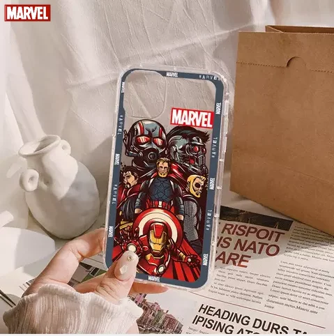 Marvel Iron Man Spiderman TPU Case for iPhone 13 12 11 Pro Max XR XS Max 7 8 Plus X Full Body Soft Fashion Cute Phone Back Cover
Marvel Iron Man Spiderman TPU Case for iPhone 13 12 11 Pro Max XR XS Max 7 8 Plus X Full Body Soft Fashion Cute Phone Back Cover