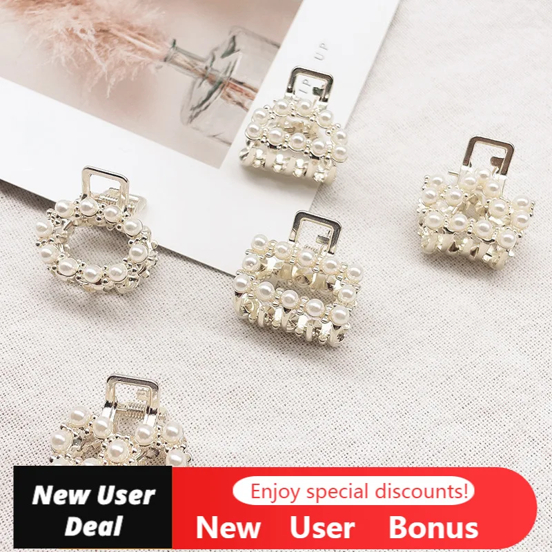 Fashion Women Metal Hair Claws Girls Hair Accessories Pearls Hair Clips Flower Barrettes Headwear Mini Round Claw Crab Hairpins
Fashion Women Metal Hair Claws Girls Hair Accessories Pearls Hair Clips Flower Barrettes Headwear Mini Round Claw Crab Hairpins