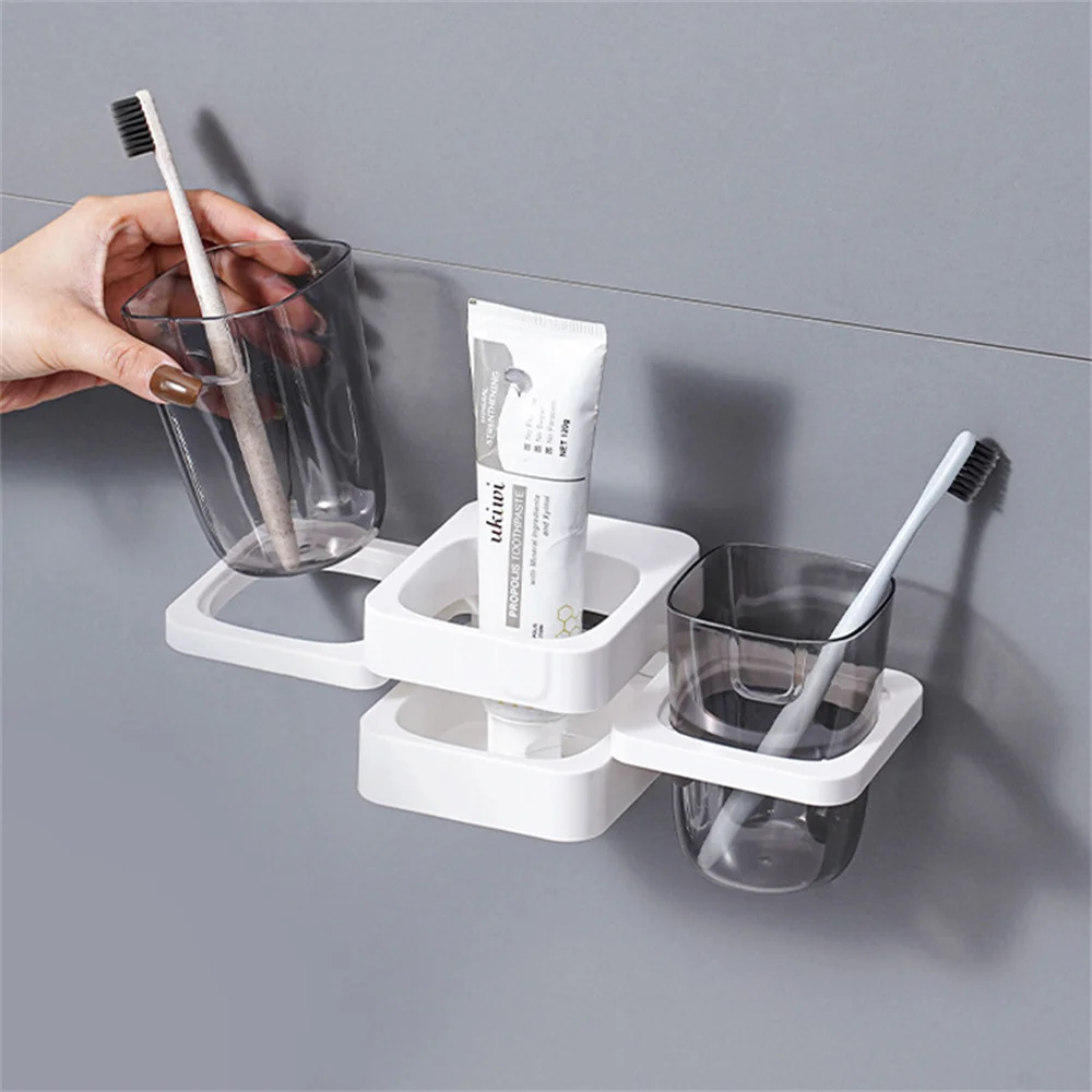 Non-perforated Foldable Toothbrush Holder Suction Cup Toothbrush Toothpaste Box Wall-mounted Creative Mouthwash Cup Bathroom
Non-perforated Foldable Toothbrush Holder Suction Cup Toothbrush Toothpaste Box Wall-mounted Creative Mouthwash Cup Bathroom