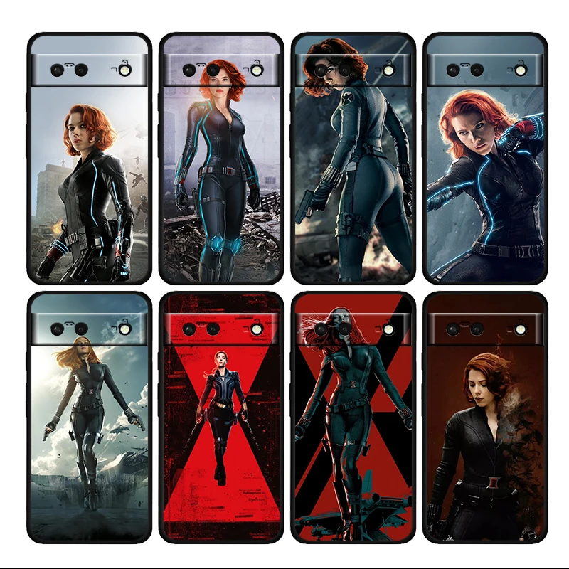 Marvel Black Widow Shockproof Cover for Google Pixel 7 6 Pro 6a 5 5a 4 4a XL 5G TPU Black Phone Case Shell Soft Cover Coque Capa
Marvel Black Widow Shockproof Cover for Google Pixel 7 6 Pro 6a 5 5a 4 4a XL 5G TPU Black Phone Case Shell Soft Cover Coque Capa