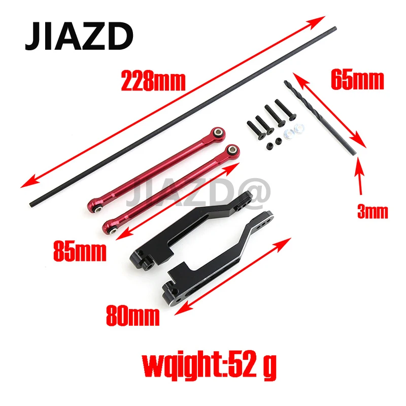 1/7 UDR Rear Anti-roll Bar Kit Aluminum Alloy Sway Bars For RC Car Short Course Unlimited Desert Racer
1/7 UDR Rear Anti-roll Bar Kit Aluminum Alloy Sway Bars For RC Car Short Course Unlimited Desert Racer