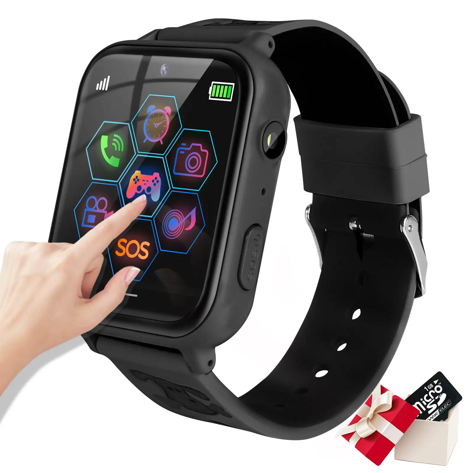 Kids Watch Boys Girls, Kids Smartwatch with Call SOS 10 Games Camera Music Player Calculator Touch Screen Wristwatch(with 1GB
Kids Watch Boys Girls, Kids Smartwatch with Call SOS 10 Games Camera Music Player Calculator Touch Screen Wristwatch(with 1GB