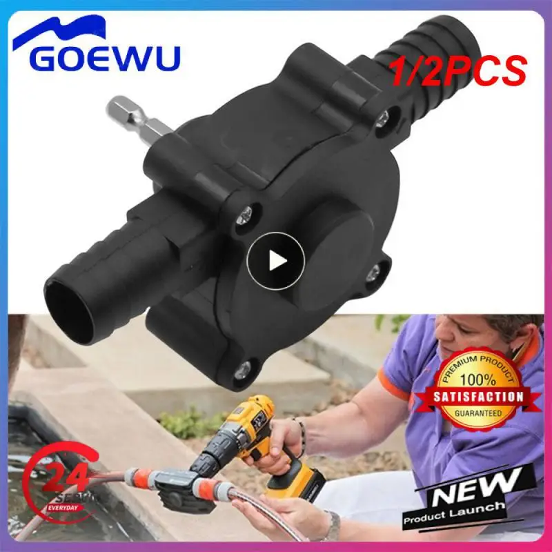 1/2PCS Car portable water pump electric drill pump self-priming delivery pump oil portable round handle heavy-duty self-priming
1/2PCS Car portable water pump electric drill pump self-priming delivery pump oil portable round handle heavy-duty self-priming