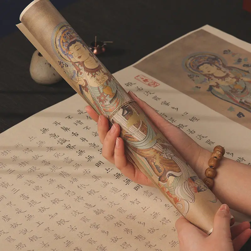 Buddhist Scriptures Calligraphy Copybook Multiple Types Regular Script Hard Pen Practice Copybook Heart Sutra Manuscript Book
Buddhist Scriptures Calligraphy Copybook Multiple Types Regular Script Hard Pen Practice Copybook Heart Sutra Manuscript Book
