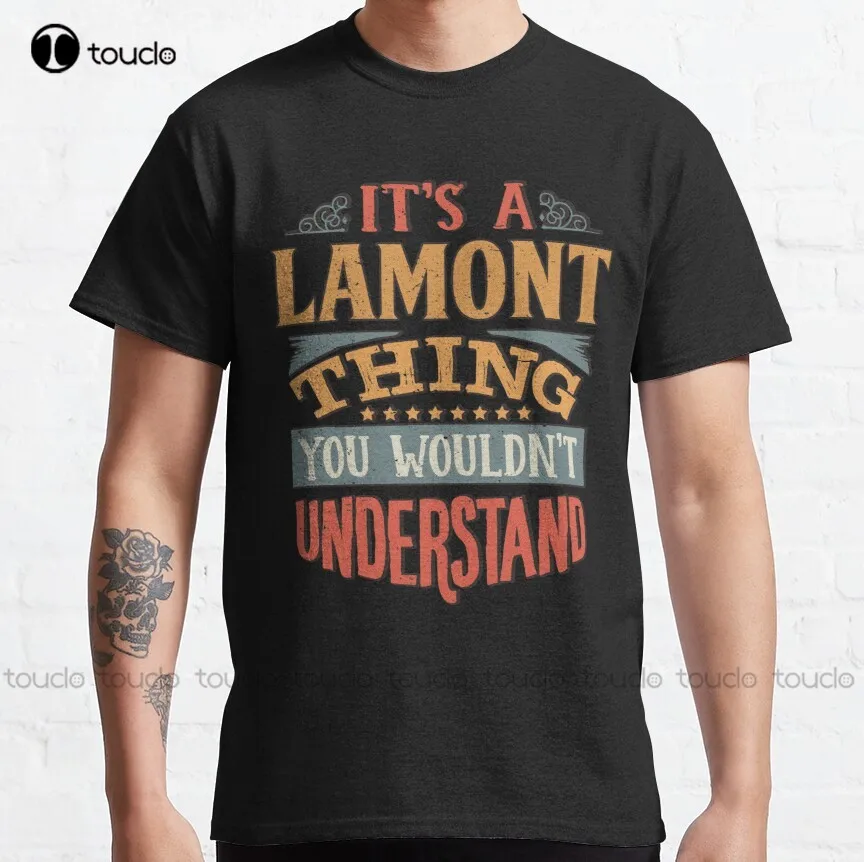 Название Lamont-это светлая вещь, которую вы не поймете-подарок для Lamont, Классическая футболка, мужские рубашки с коротким рукавом, новая модел...
Название Lamont-это светлая вещь, которую вы не поймете-подарок для Lamont, Классическая футболка, мужские рубашки с коротким рукавом, новая модел...