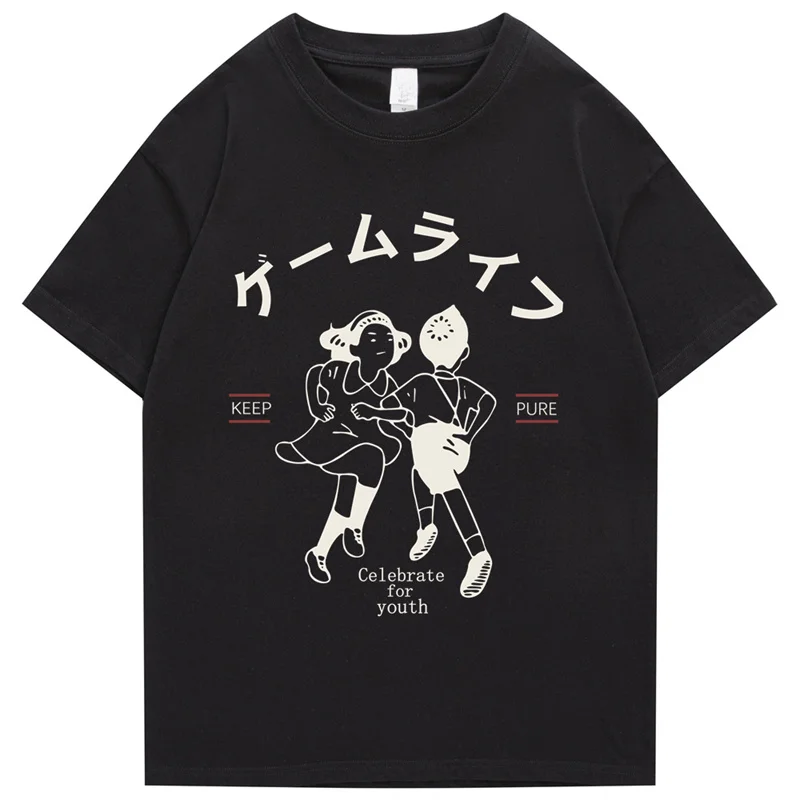2023 New Men's Hip Hop Street Apparel T-shirt Japanese Hanji Printed T-shirt Harajuku Cotton Casual T-shirt Short Sleeve Top
2023 New Men's Hip Hop Street Apparel T-shirt Japanese Hanji Printed T-shirt Harajuku Cotton Casual T-shirt Short Sleeve Top