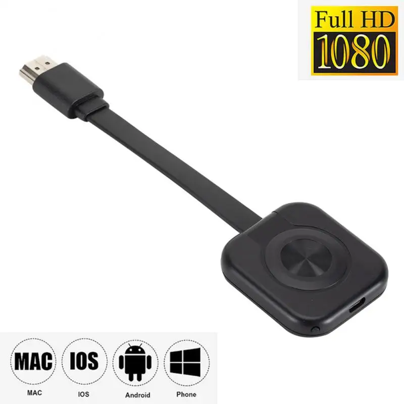 1080P Wireless WiFi Display Dongle TV Stick Video Adapter HDMI-compatible Mirroring Share For IPhone IOS Android Phone To TV
1080P Wireless WiFi Display Dongle TV Stick Video Adapter HDMI-compatible Mirroring Share For IPhone IOS Android Phone To TV